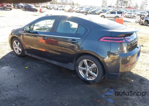 2014 Chevrolet Volt из США, поврежденный, VIN 1G1RD6E42EU156835